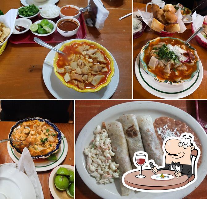 Meals at Menudo Michoacan