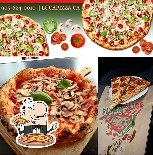 Prueba una pizza en Luca Pizza