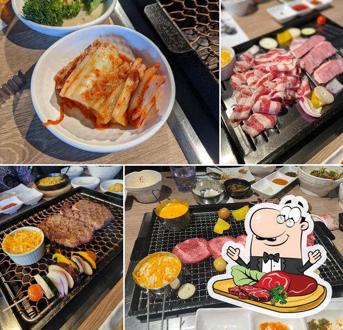 "Quarters Korean BBQ" предоставляет мясные блюда