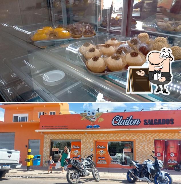 O exterior do Claiton Salgados