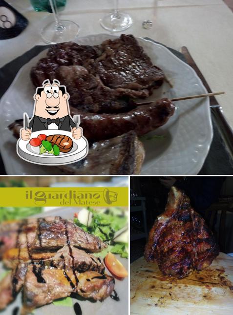 Bistecca al Il Guardiano Del Matese Agriturismo a Cusano Mutri _ BN