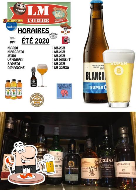 Profitez une pinte de bière blonde ou brune