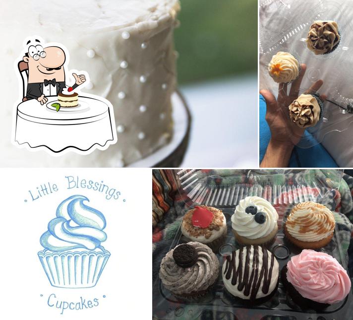 Little Blessings Cupcakes & Coffee offers a number of sweet dishes