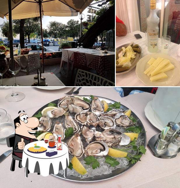 Piatto di formaggi al Ristorante Grifone
