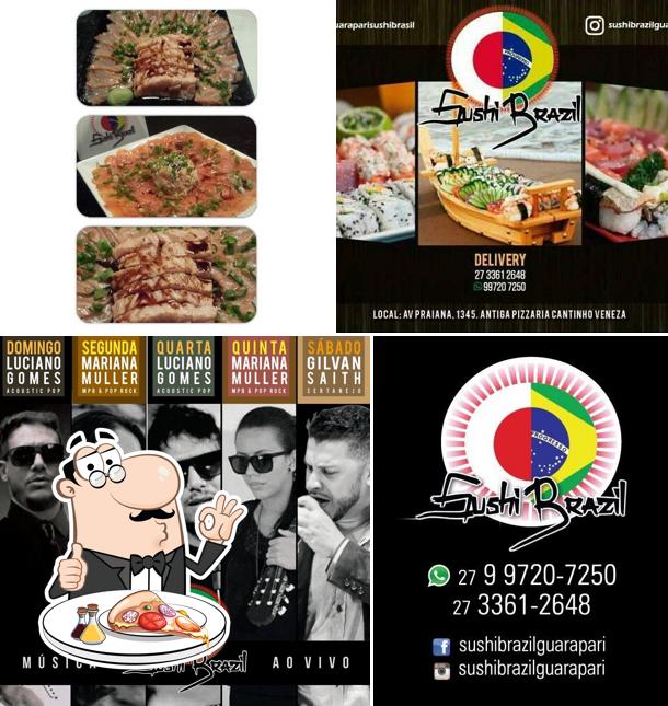 Consiga pizza no Sushi Brazil