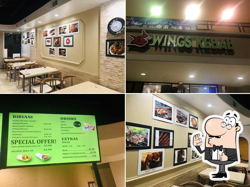 Wings Kebab Afghani Cuisine in Plano Restaurant menu and reviews