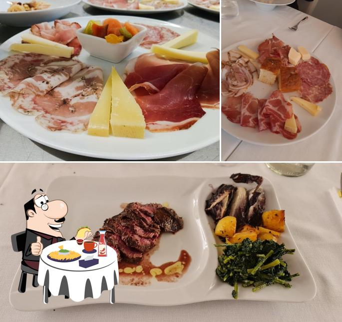 Piatto di formaggi al Agriturismo Locanda Belvedere