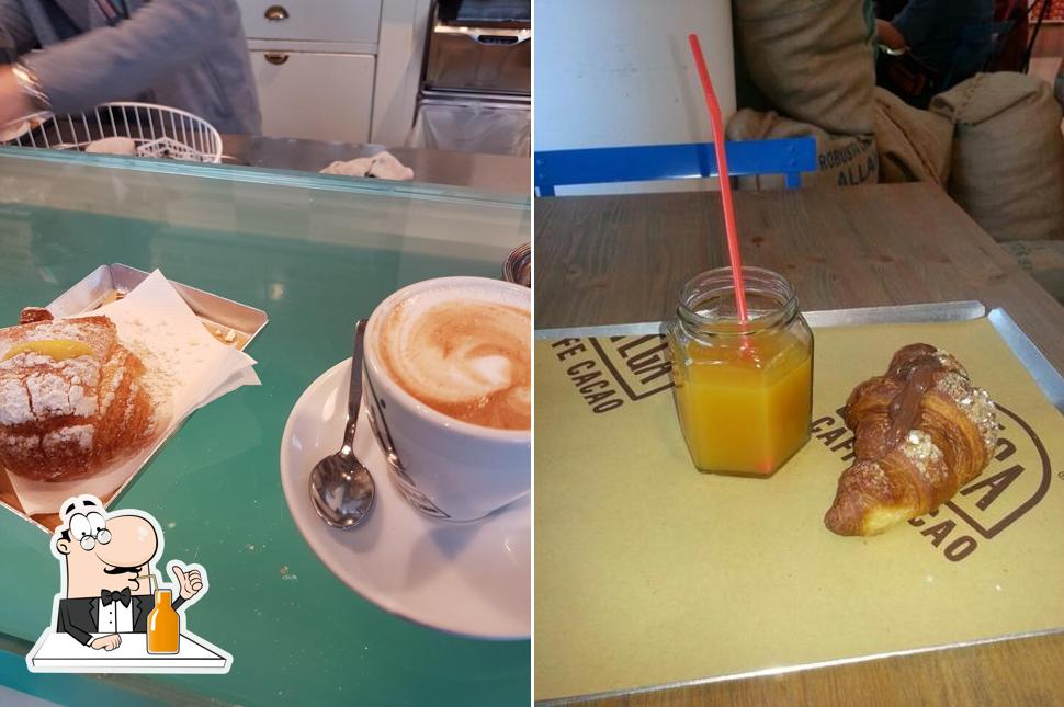 Botega Caffè Cacao - Busto Arsizio serve un'ampia gamma di drink