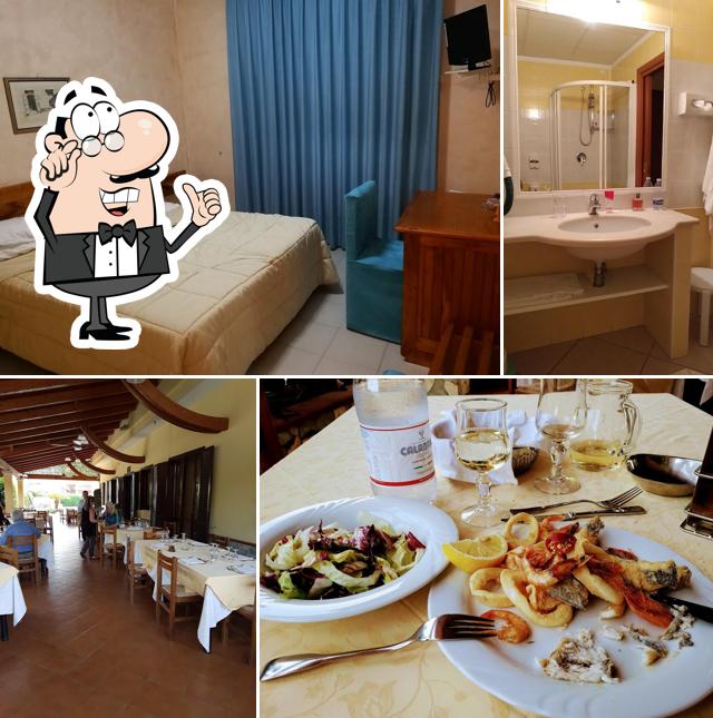 Gli interni di Hotel Ristorante Marinella