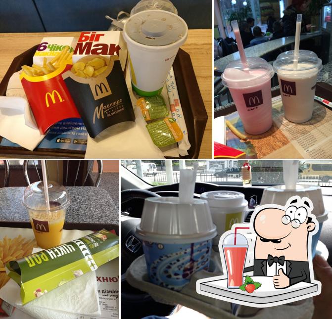 "McDonald's" предоставляет гостям большой выбор напитков