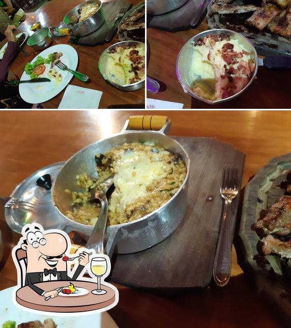 Platos en Barrão Grill