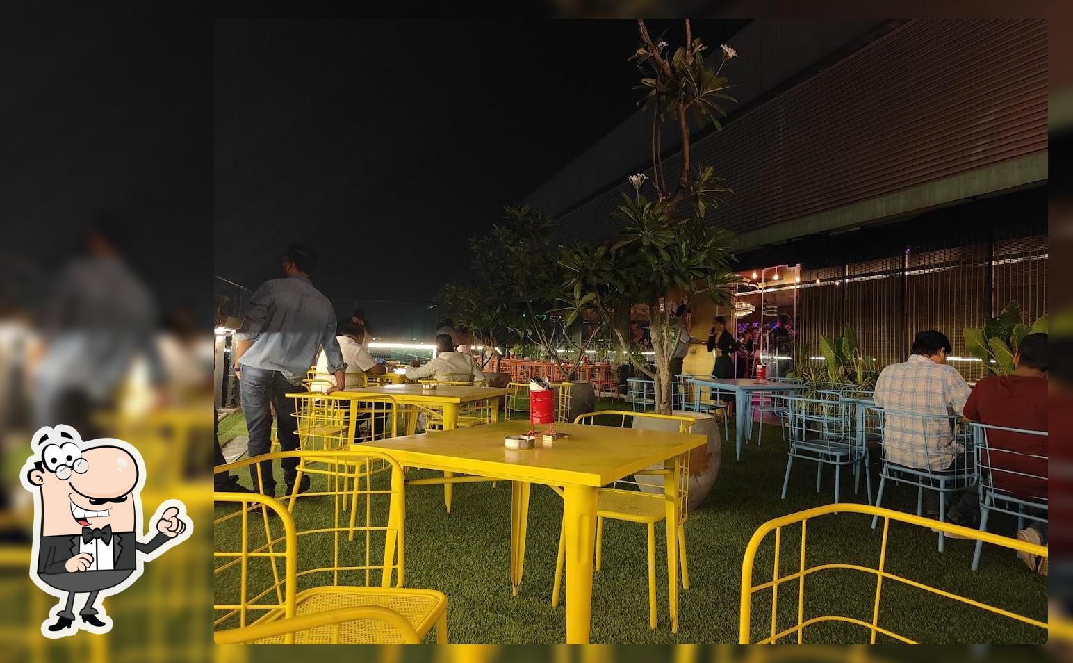 Take a seat at one of the tables at Enigma The Experience