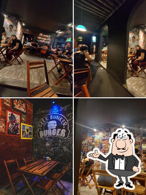 Veja imagens do interior do Geek Bunker Burger (Parquelândia)