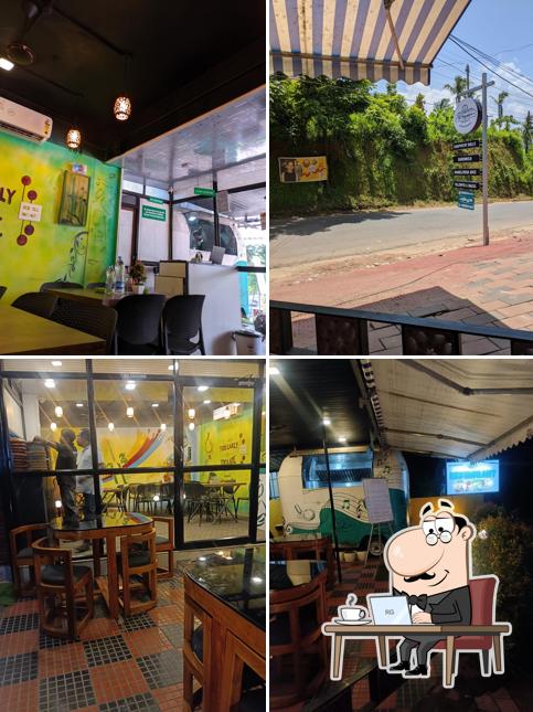 The interior of H Square Food Court