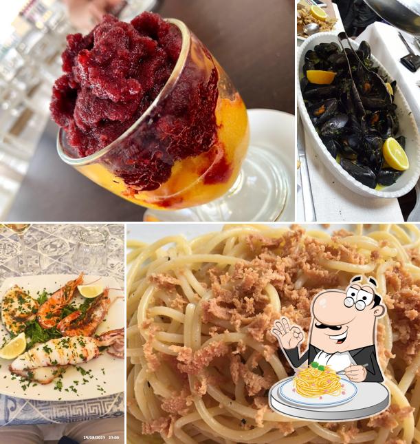 Spaghetti alla carbonara al La Mattanza Marzamemi