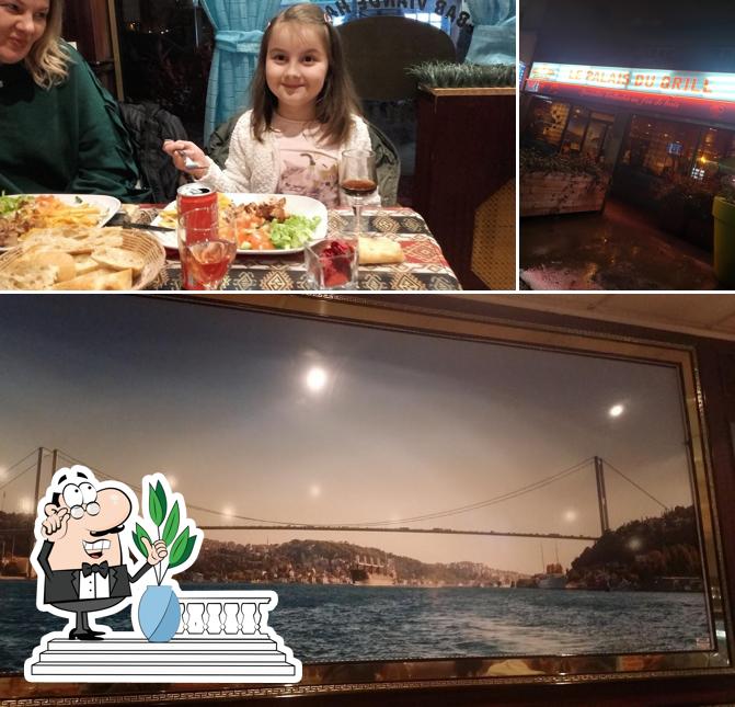 La photo de la extérieur et table à manger concernant Le Palais Du Grill