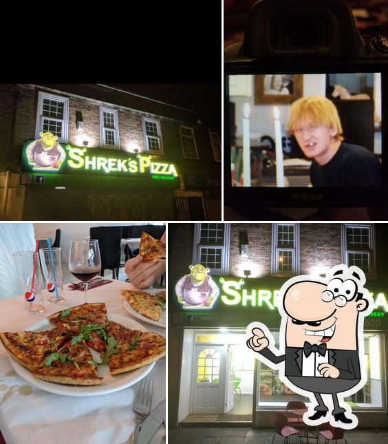 Pizzería Shrek's Pizza, Wythenshawe Carta del restaurante y opiniones