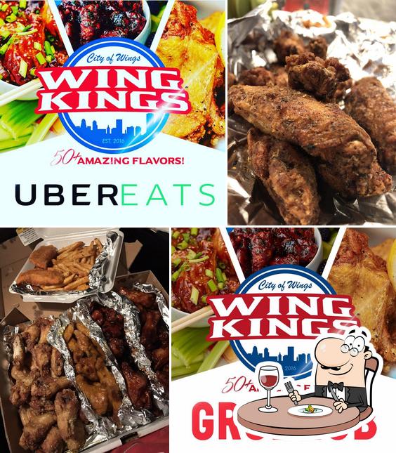 Buffalo Wing Kings, 484 Elmwood Ave in Buffalo Restaurant menu and