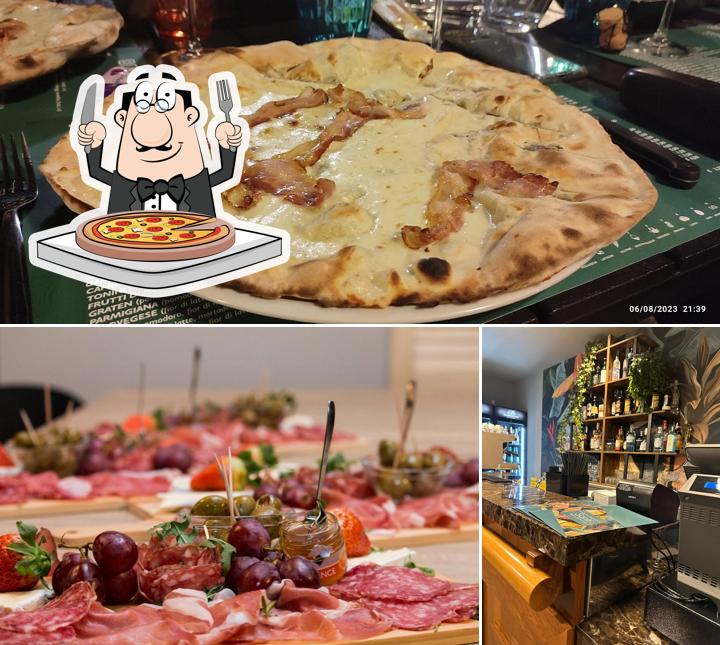 A Antica Pizzeria Santi, puoi ordinare una bella pizza