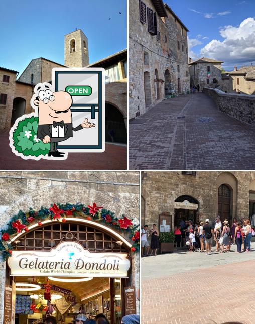 Gli esterni di Gelateria Dondoli
