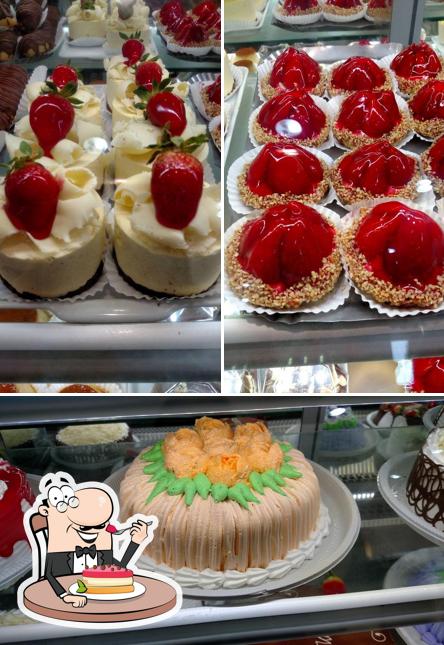 Padaria e Confeitaria Novo Sabor provê uma variedade de sobremesas