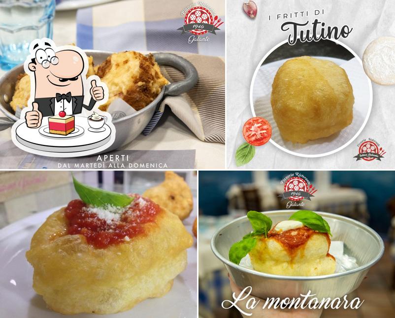 Pizzeria Tutino Galante offre un'ampia selezione di dolci