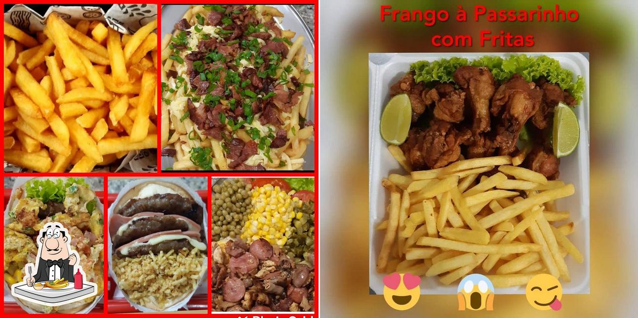 Prove fritas no Burguelícia Lanches