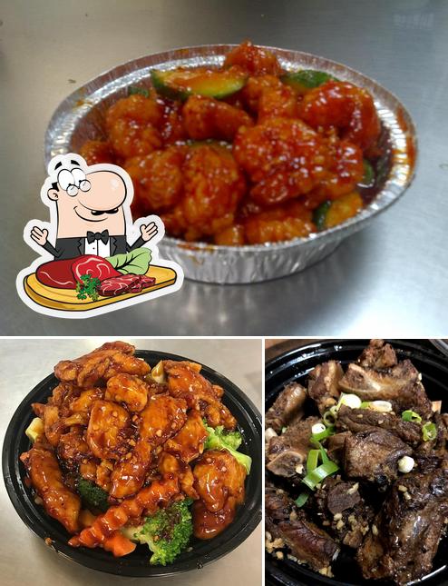 Choisissez des repas à base de viande à Hong Kong Chinese Food Takeout