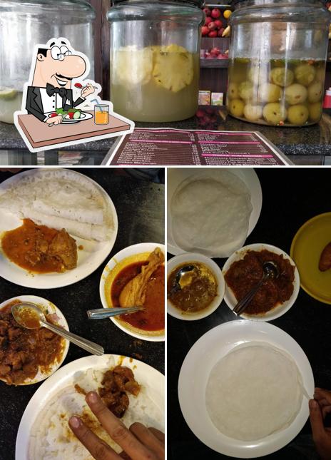 Food at Ithaa's Biriyani