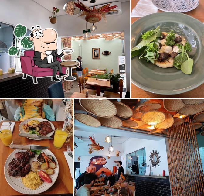 Veja imagens do interior do MiCi Restaurante