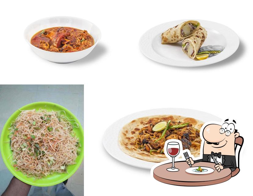 Food at Roll Mania