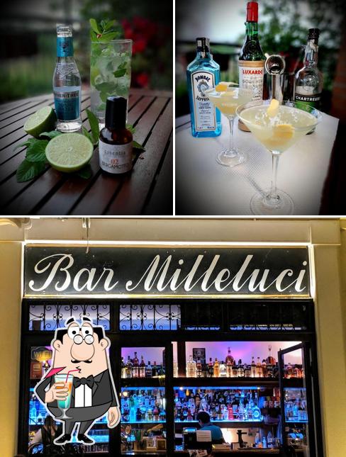La foto di bevanda e bancone da bar da Bar Milleluci