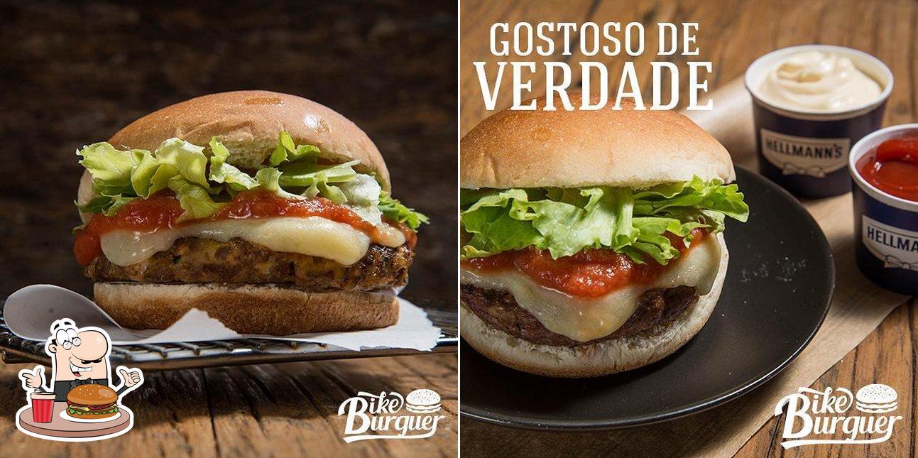 Os hambúrgueres do Bike Burguer irão saciar uma variedade de gostos