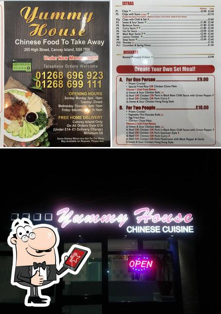 Yummy House, Canvey Island - Restaurant menu, prices and reviews