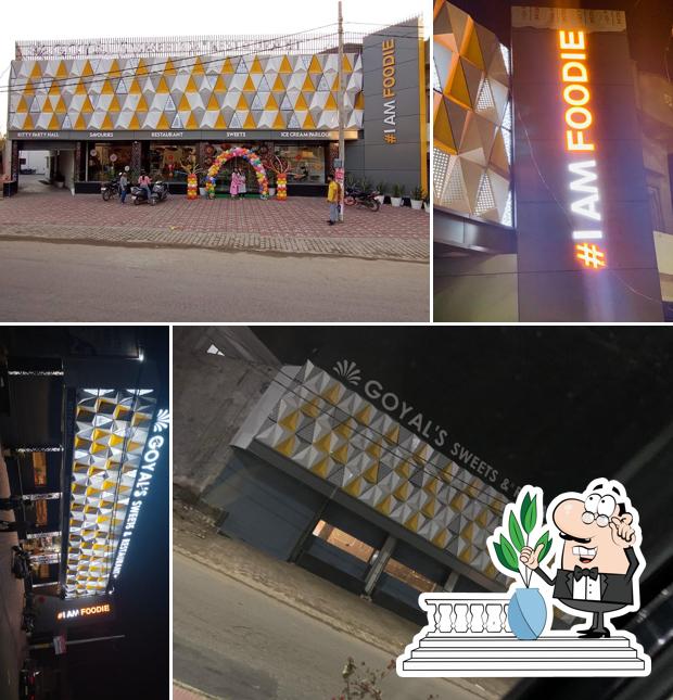 Check out how Goyal’s Sweets & Restaurant looks outside