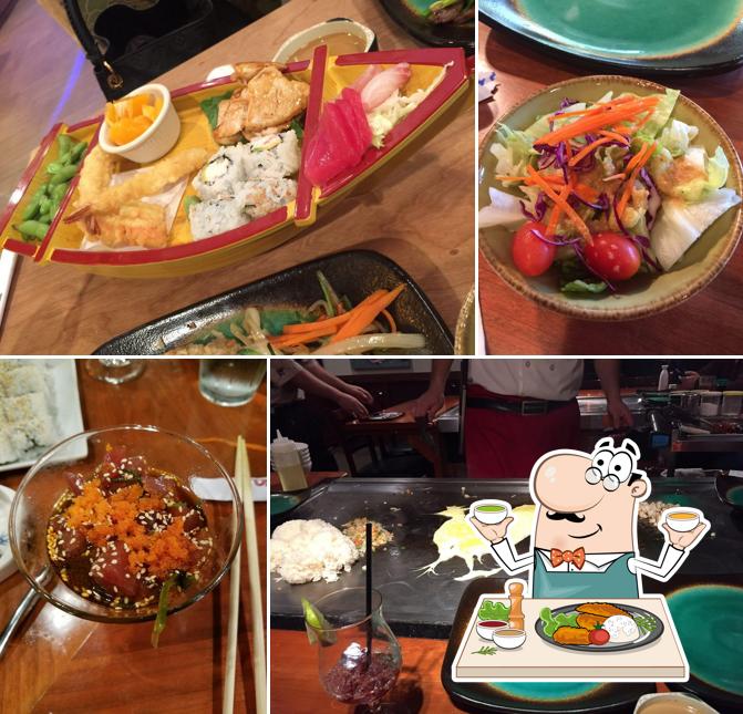 Meals at Kimono Japanese Restaurant