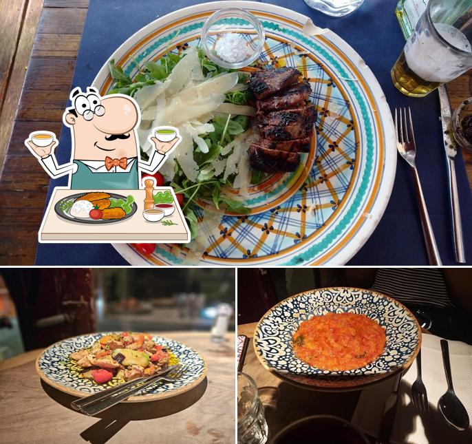 Platti al Osteria Santo Spirito