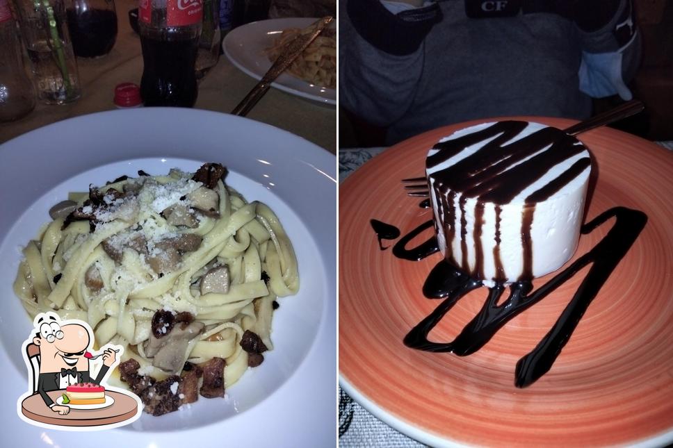Enosteria sul Gari serve un'ampia varietà di dolci