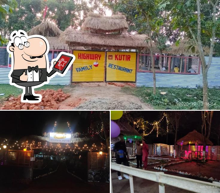 The exterior of HIGHWAY KUTIR FAMILY RESTAURANT