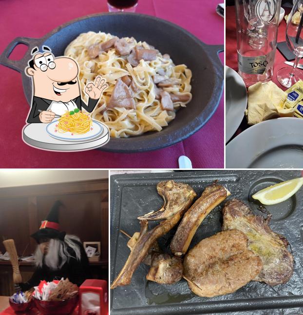 Spaghetti alla carbonara al Hosteria Miseria e Nobiltà