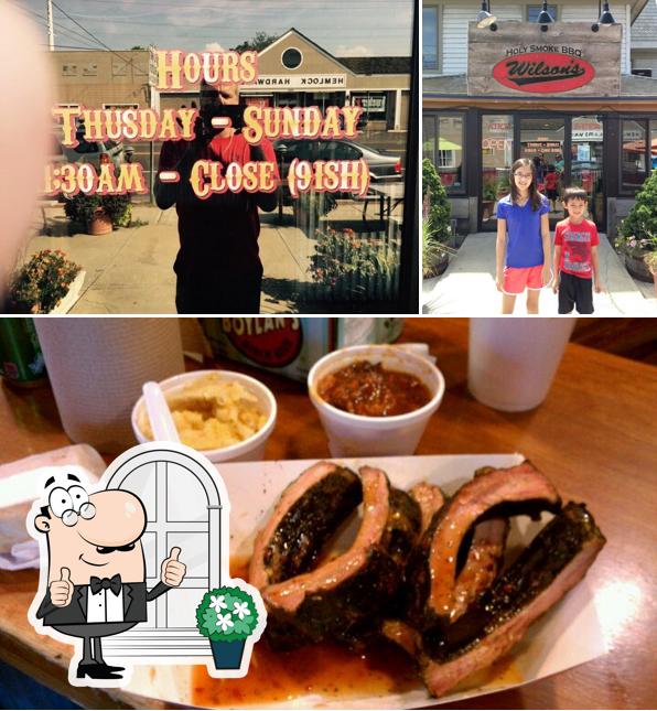 Wilson's BBQ in Fairfield Restaurant menu and reviews