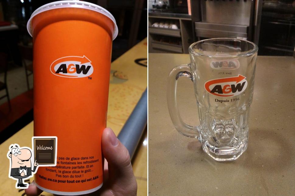 Look at the image of A&W Canada