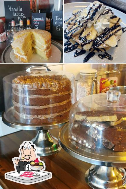 Mumms Cafe offers a range of desserts