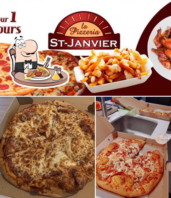 Essayez des pizzas à Pizza St Janvier