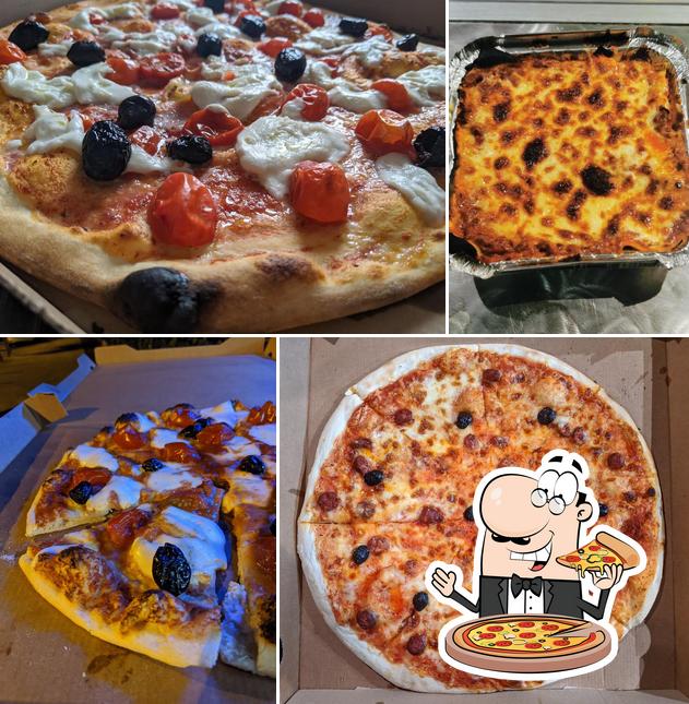 Elige entre diferentes formatos de pizza