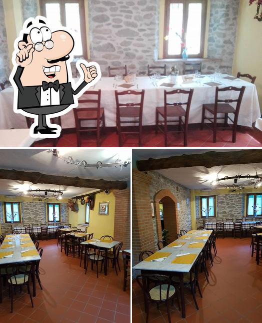 Gli interni di Masseria Garfagnina