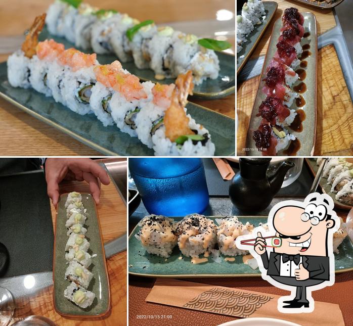 Prova le diverse opzioni di sushi