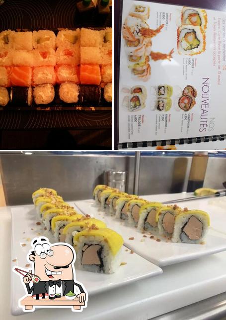 Les sushi sont disponibles à Sushi Show