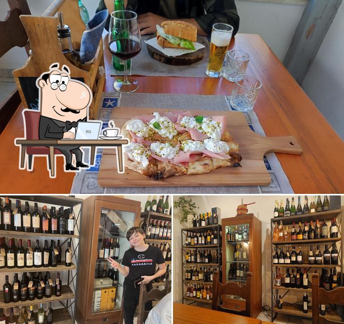 Dai un'occhiata agli interni di Retrovino Market bar