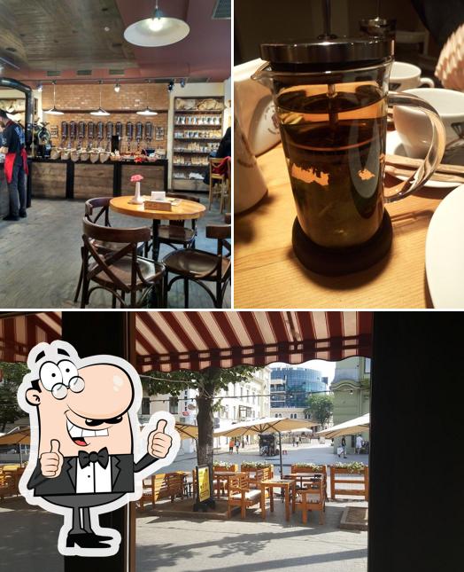 Это фото кафе "Львовская Мануфактура Кофе"